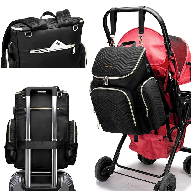 2021 Baby Diaper Bag Large Capacity Nappy Bag Maternity Travel Handbag - Image 10