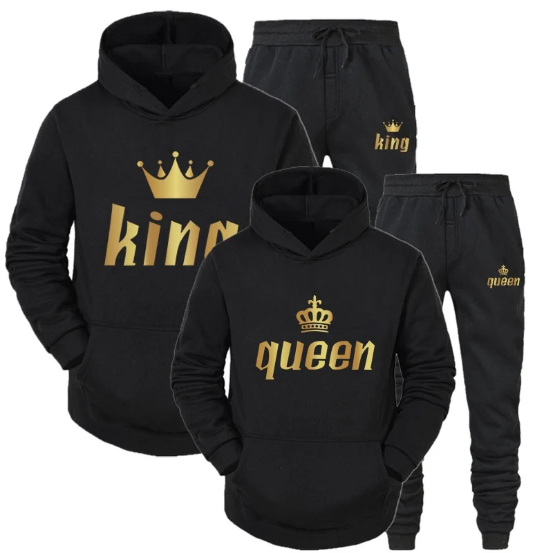 2022 Fashion Couple Sportwear Set KING or QUEEN - Image 12