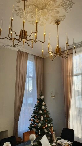 2022 Modern Luxury Light LED Crystal Chandelier Tree Branch Decoration Lamp For Dining Room Bedroom Winfordo IN STOCK - Image 3
