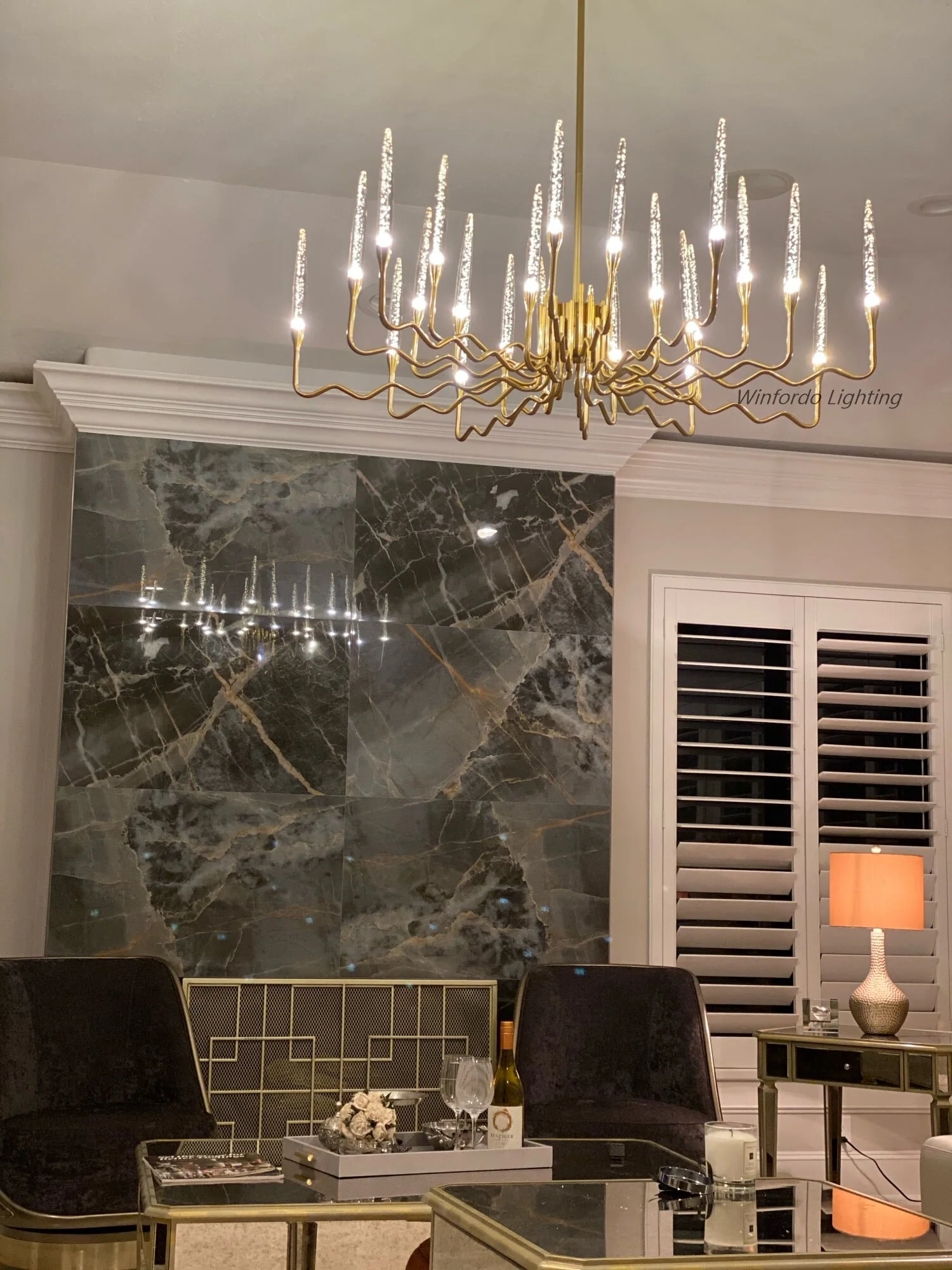 2022 Modern Luxury Light LED Crystal Chandelier Tree Branch Decoration Lamp For Dining Room Bedroom Winfordo IN STOCK - Image 5