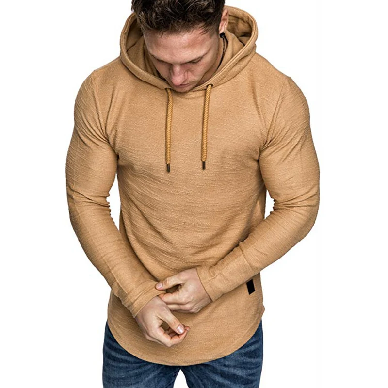 2022 New Men Brand Solid Color Sweatshirt - Image 11