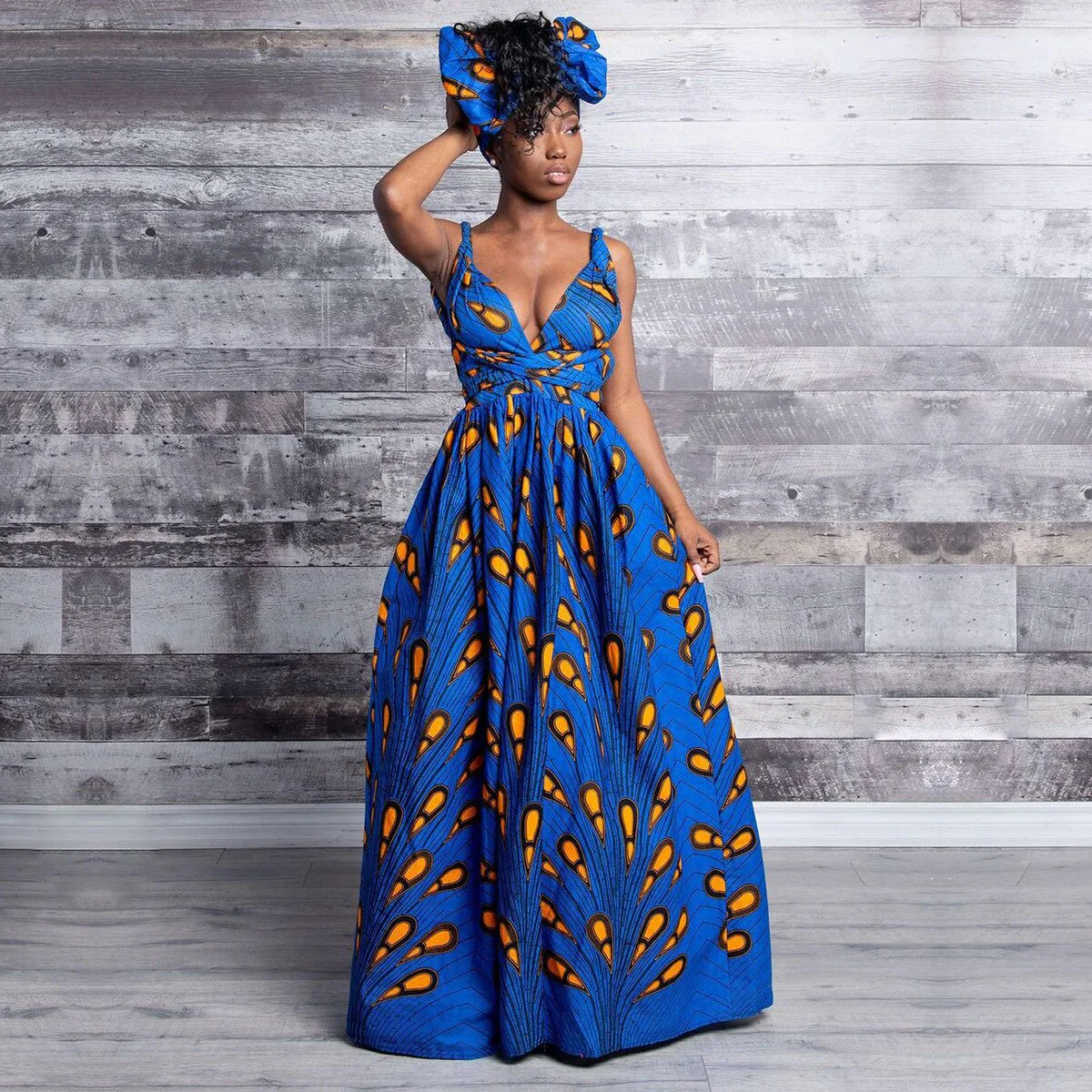 Sexy African Dresses for Women Print Clothing Formal Dresses Party Wear Sexy Ladies Clothes - Image 10