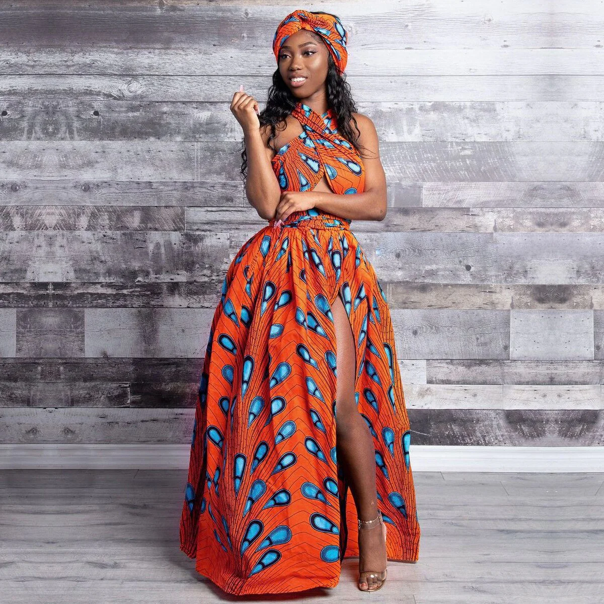 Sexy African Dresses for Women Print Clothing Formal Dresses Party Wear Sexy Ladies Clothes - Image 11