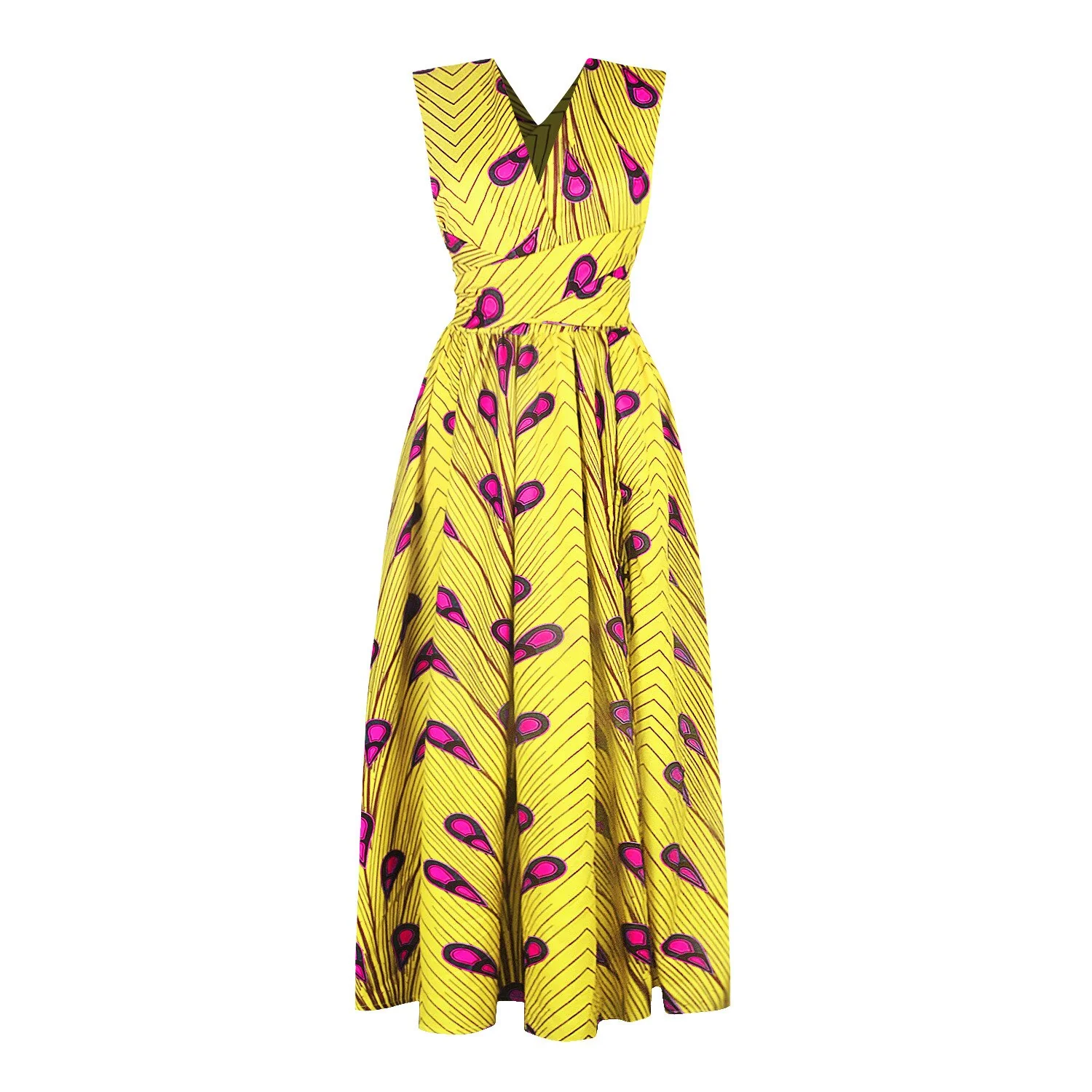 Sexy African Dresses for Women Print Clothing Formal Dresses Party Wear Sexy Ladies Clothes - Image 3