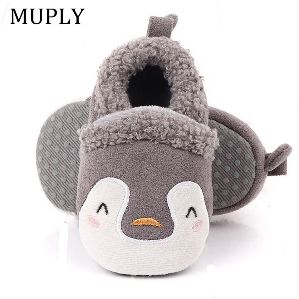 Baby Shoes Adorable Infant Slippers Toddler Baby Boy Girl Knit Crib Shoes - Image 16