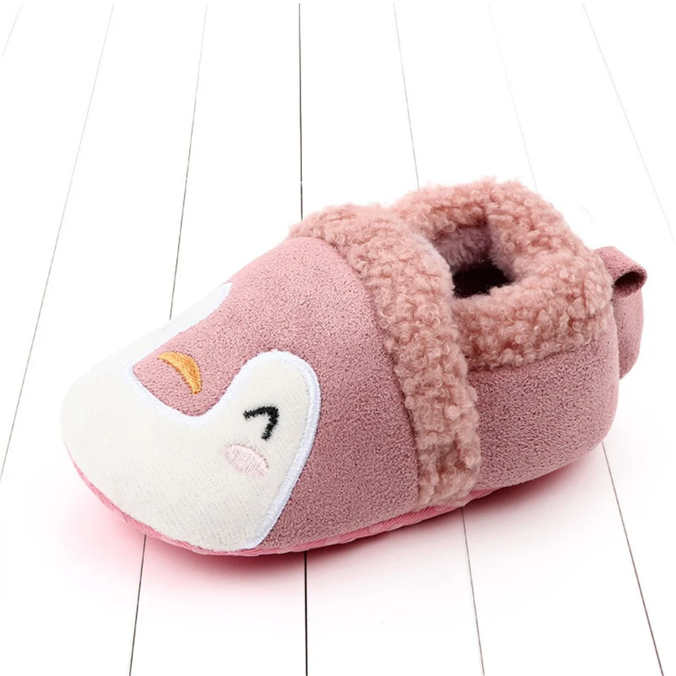 Baby Shoes Adorable Infant Slippers Toddler Baby Boy Girl Knit Crib Shoes - Image 8