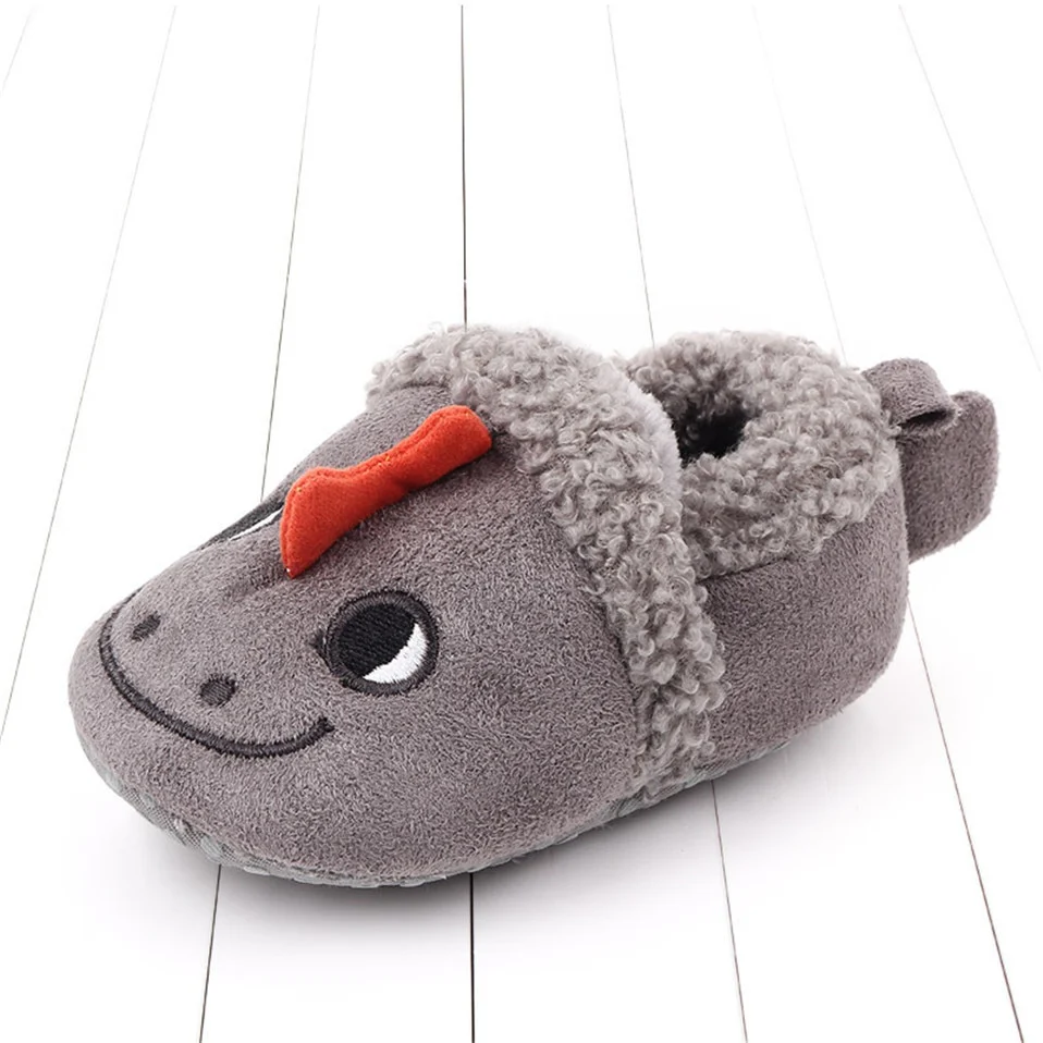 Baby Shoes Adorable Infant Slippers Toddler Baby Boy Girl Knit Crib Shoes - Image 9