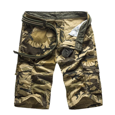 Camouflage Camo Cargo Shorts Men 2022 New Mens Casual Shorts Male Loose Work Shorts Man Military Short Pants Plus Size 29-44 - Image 8