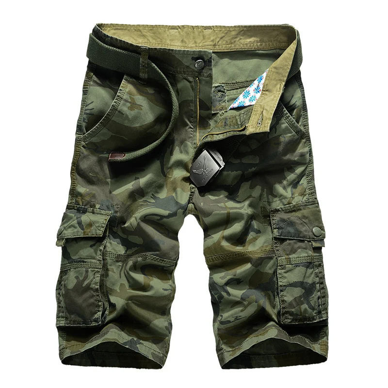 Camouflage Camo Cargo Shorts Men 2022 New Mens Casual Shorts Male Loose Work Shorts Man Military Short Pants Plus Size 29-44 - Image 9
