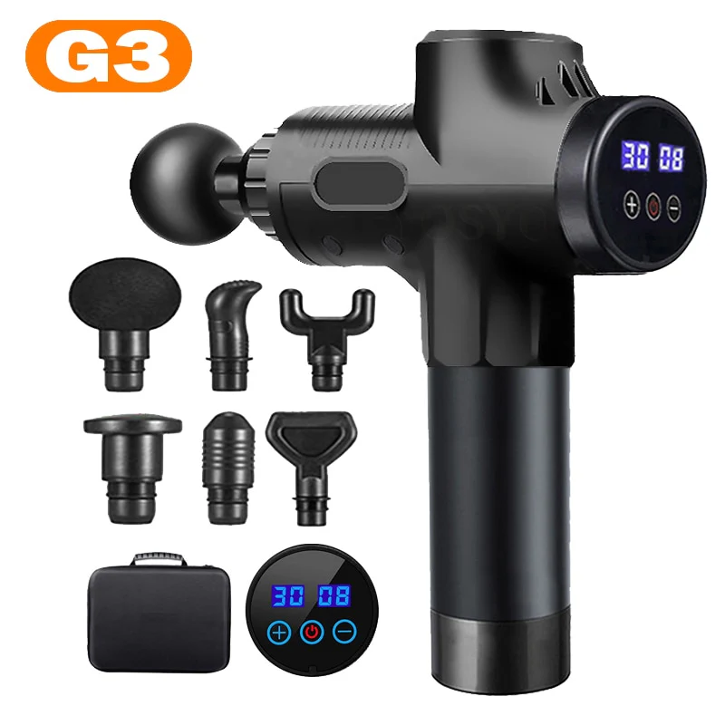 Deep Tissue Muscle Massage Gun 16.8V BRUSHLESS Body Shoulder Neck Massager Exercising Athletes Relaxation Slimming Pain Relief - Image 3