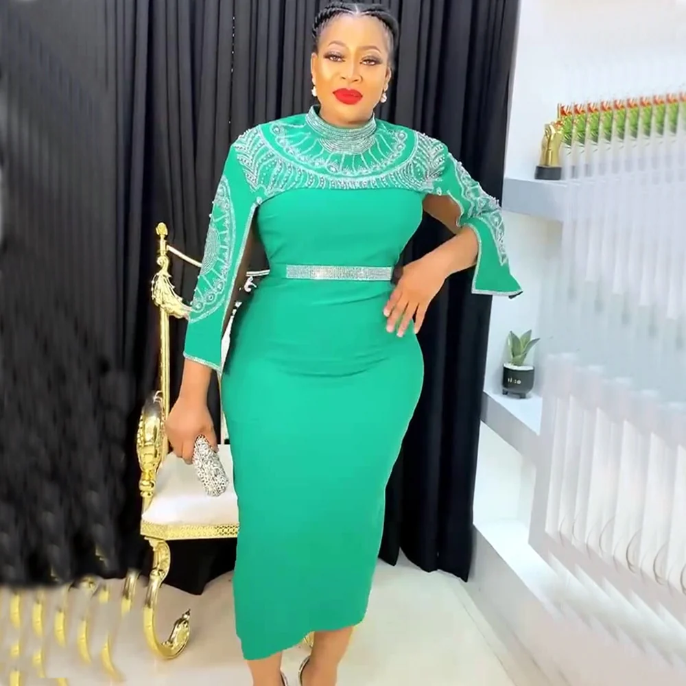 Elegant African Evening Dresses for Women Dashiki Ankara Outfits Gown Plus Size Turkey Wedding Party Long Maxi Dress 2023 New - Image 5