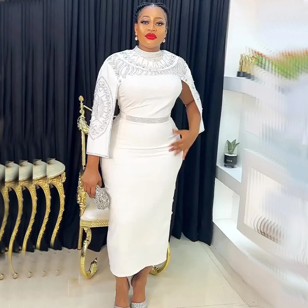 Elegant African Evening Dresses for Women Dashiki Ankara Outfits Gown Plus Size Turkey Wedding Party Long Maxi Dress 2023 New - Image 8