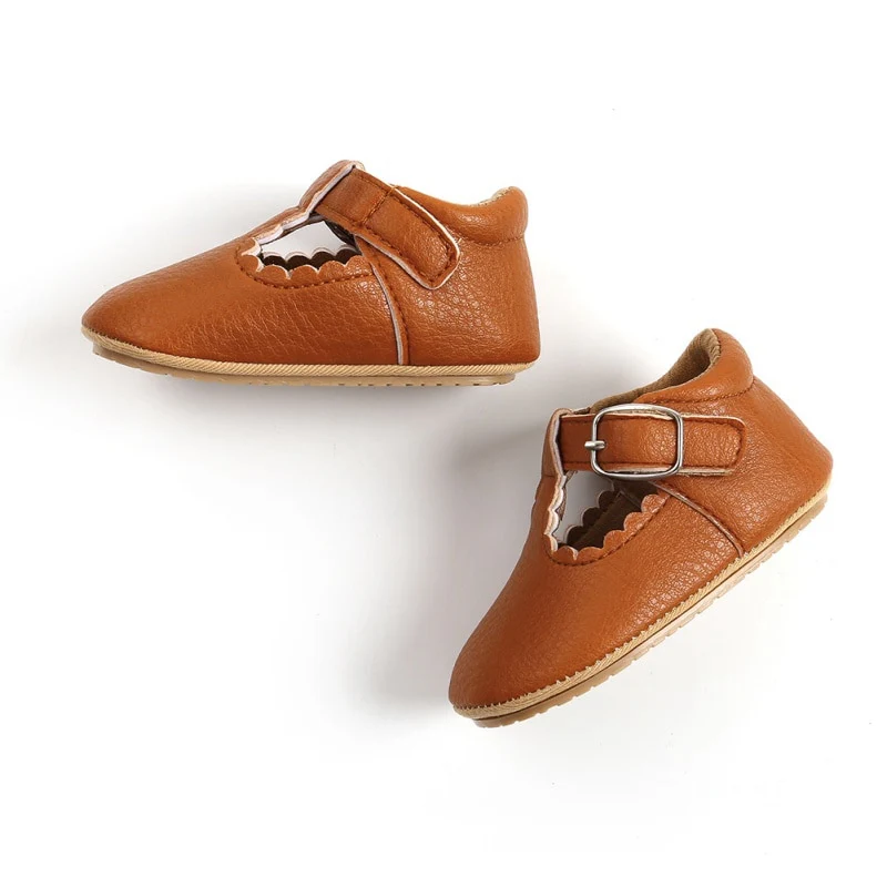 Lovely Baby Boy 1 Year Leather Shoes Baby Leopard PU Leather Non-slip Soft Sole Toddler First Walking Shoes 0-18M - Image 12