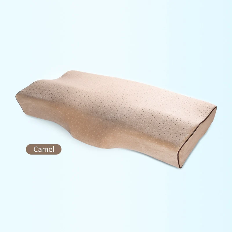Memory Foam Bed Orthopedic Pillow Neck Protection Slow Rebound Memory Pillow Butterfly Shaped Health Cervical Neck Size 60/50 cm - Image 5