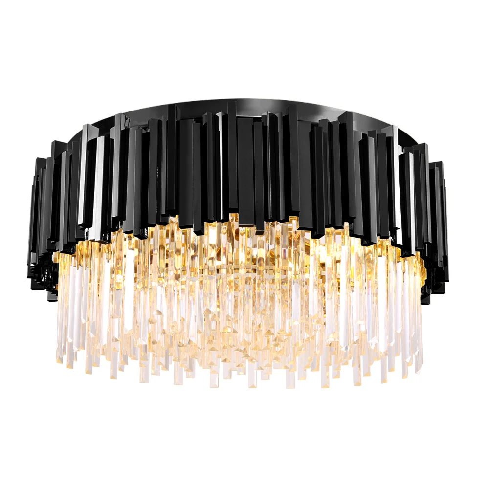 Modern Crystal Ceiling Chandelier For Living Room LED Luxury Gold Stainless Steel Lustres Cristal Lamp Hanging Fixtures Bedroom - Image 3