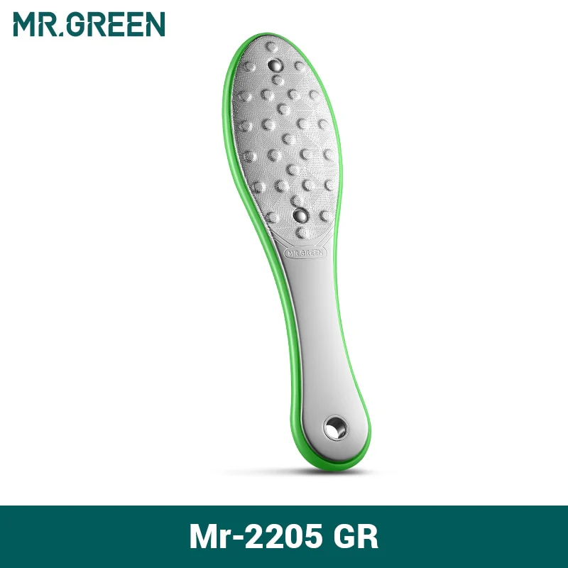 MR.GREEN Pedicure Foot Care Tools Foot File Rasps Callus Dead Foot Skin Care Remover Sets Stainless Steel Professional Two Sides - Image 3