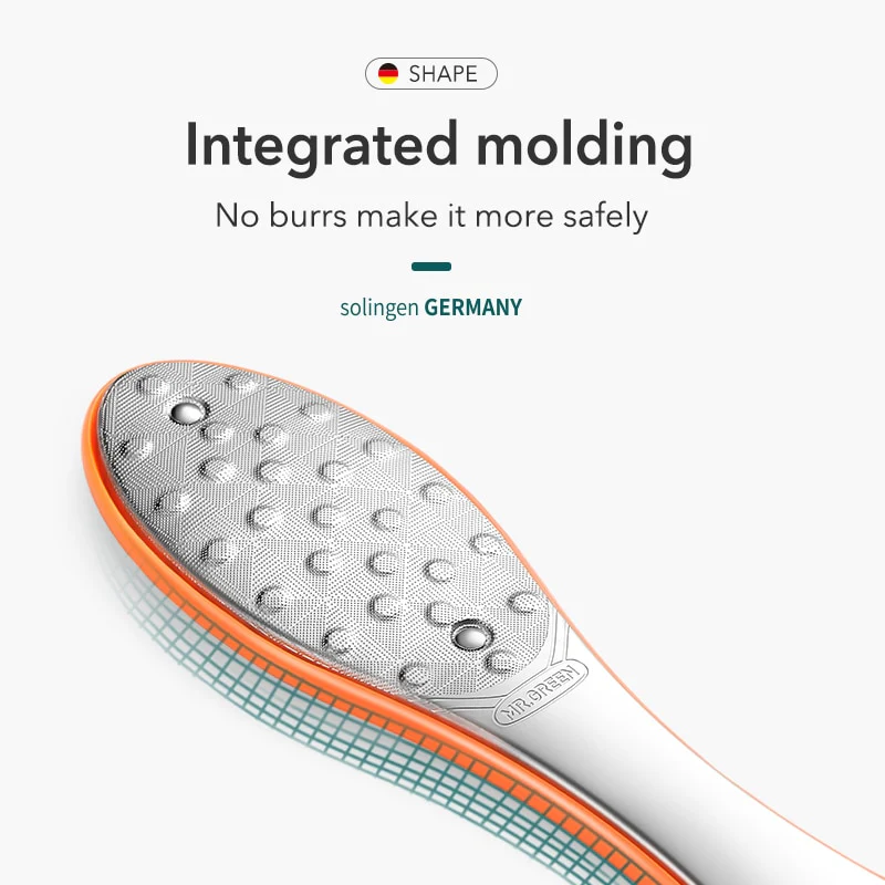 MR.GREEN Pedicure Foot Care Tools Foot File Rasps Callus Dead Foot Skin Care Remover Sets Stainless Steel Professional Two Sides - Image 9