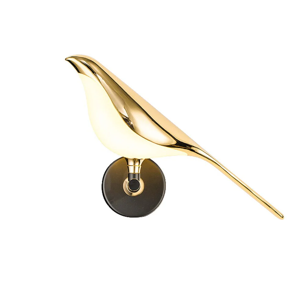 Postmodern Designer Luxury Gold Plating Bird Led Wall Lamp Hallway Corridor Stairs Sconce Bedroom Decoration Lighting Fixtures - Image 7