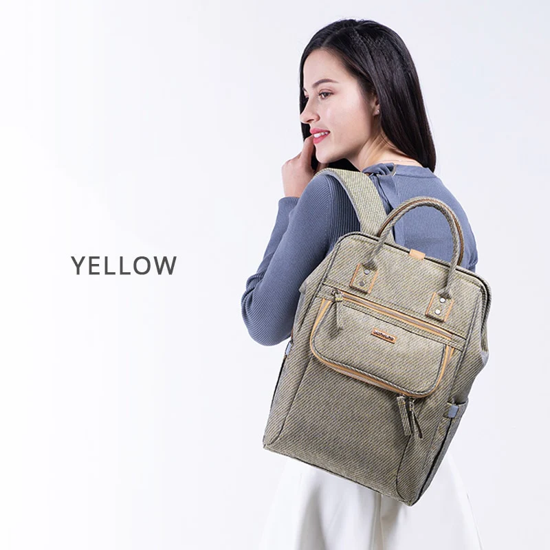 Sunveno New Diaper Bag Backpack Large Capacity Waterproof Nappy Bag Kits Mummy Maternity Travel Backpack Nursing Handbag - Image 4