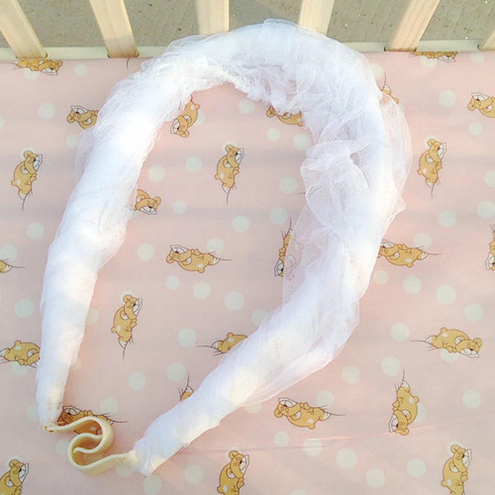 Universal Baby Kids Cradle Mosquito Net Crib Cot Mesh Canopy on the crib Infant Toddler Playpens Baby Bed Tent  90x50cm - Image 5