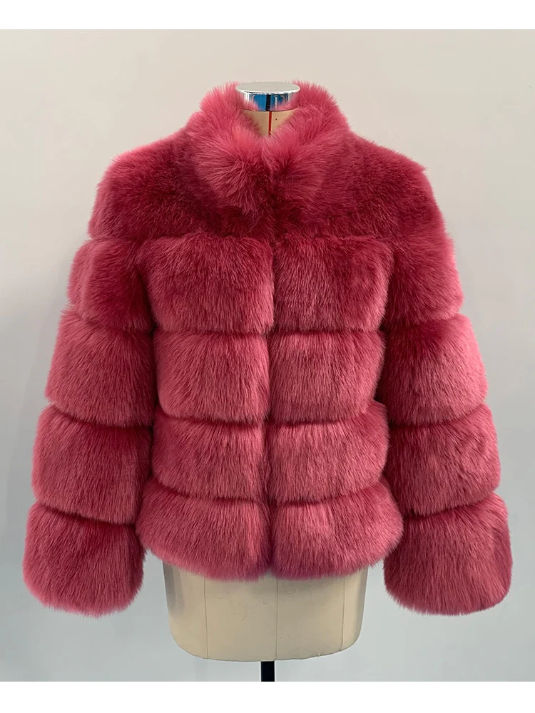 SEXY ZADORIN Fashion Thick Warm Winter Coat - Image 10