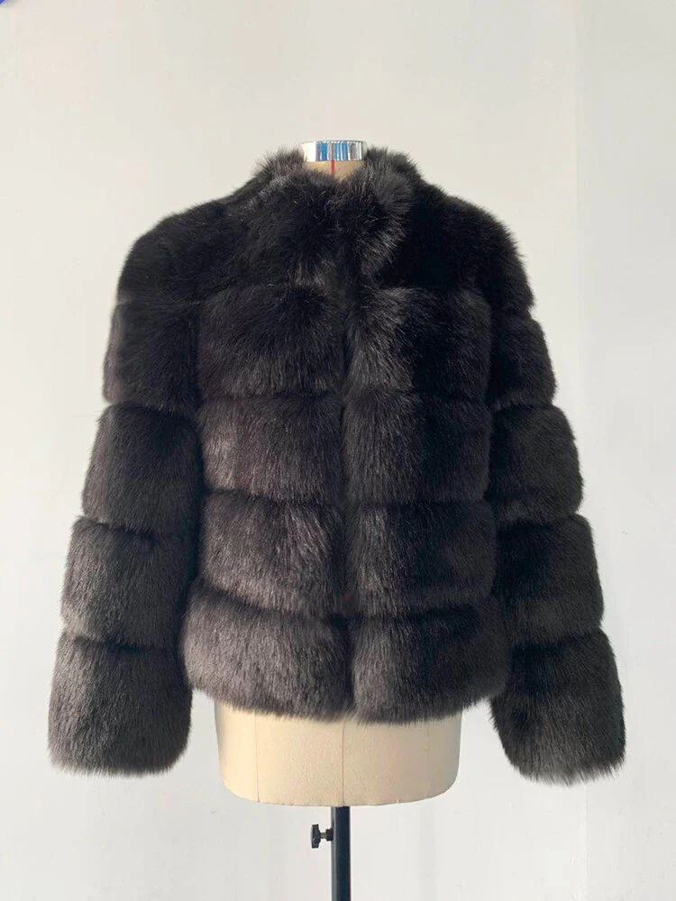 SEXY ZADORIN Fashion Thick Warm Winter Coat - Image 5