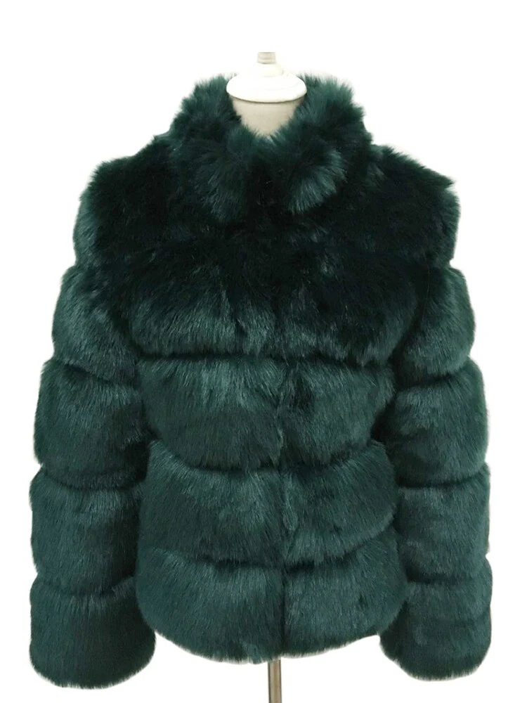 SEXY ZADORIN Fashion Thick Warm Winter Coat - Image 6