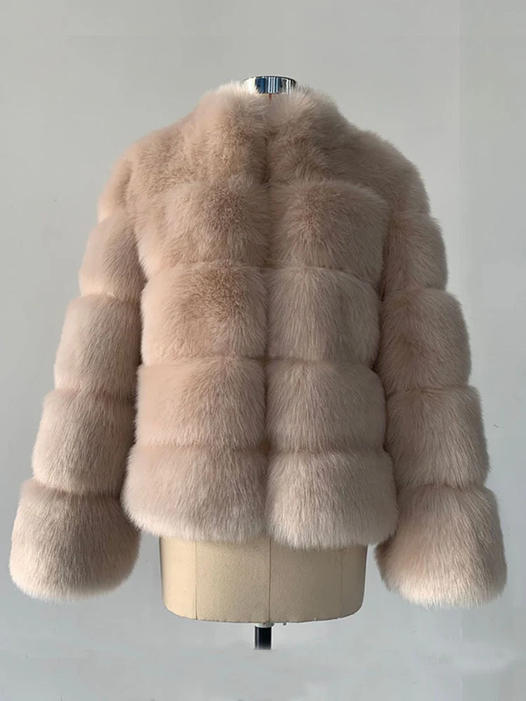 SEXY ZADORIN Fashion Thick Warm Winter Coat - Image 7