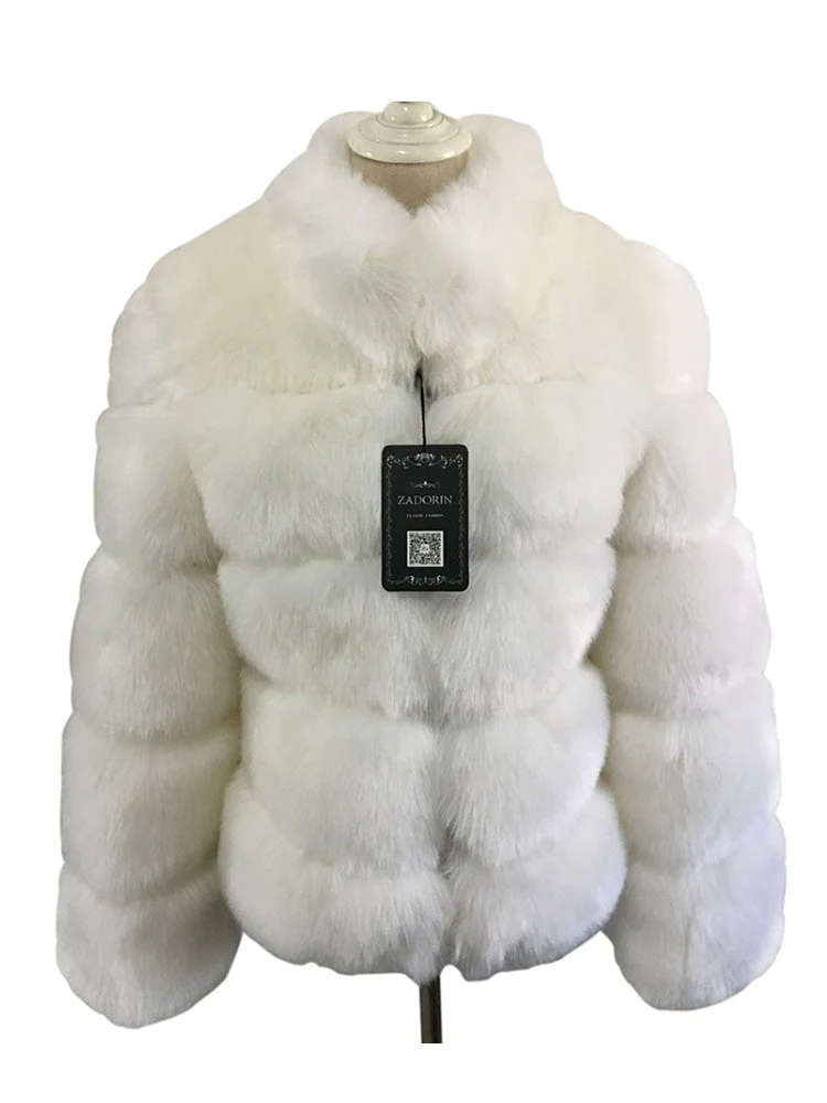 SEXY ZADORIN Fashion Thick Warm Winter Coat - Image 9